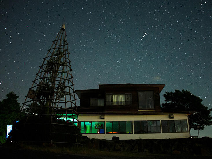 風のしたく 夜流星
